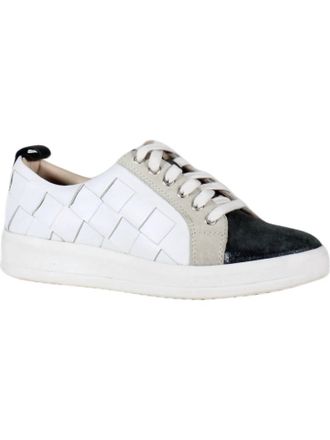 Diba Yuli Ana Leather Sneaker In Black/white