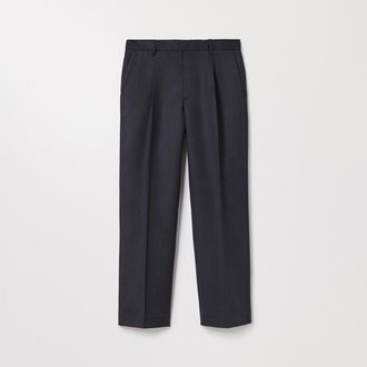 Asket The Wool Trousers Dark Navy