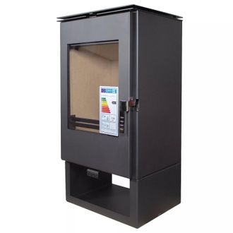 Verso Estufa De Le&ntilde;a Ina - 7.5 Kw, Calefacci&oacute;n Eficiente Y Ecol&oacute;gica Para Hogar
