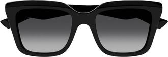 Alexander McQueen Grey Square Ladies Sunglasses AM0473SA 001 54