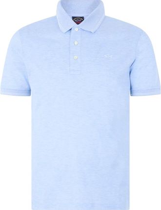 Paul & Shark Polo met opgedrukt logo - Heren - Polos - Blauw - XS - Katoen - Tops