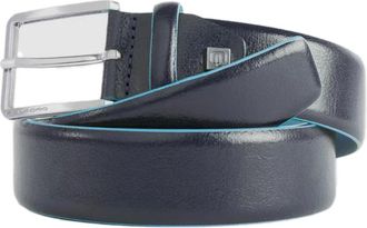 Piquadro Heren, Accessoires, Blauw, Maat: ONE Size Leer
