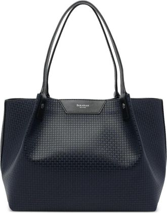 Serapian Borsa a spalla Secret piccola - Blu