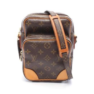 Louis Vuitton Pre-owned Cross Body Bags, female, Brown, Size: ONE SIZE Pre-owned Vintage Canvas Cross Body Bag