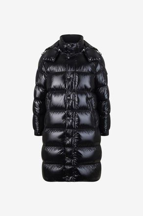 Moncler Lange Daunenjacke mit Kapuze Hanoverian