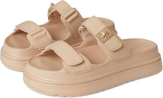 Steve Madden Bigschmona Womens Sandals Natural Jelly : 10 M, Suede