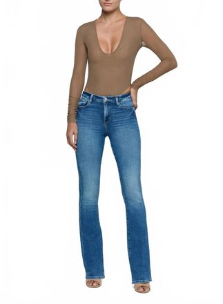 L'agence Thalassa High Cut Bodysuit In Cardamom