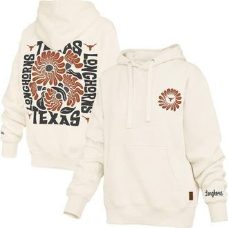 Pressbox Womens Pressbox Cream Texas Longhorns Elena Janise Hoodie at Nordstrom, Size Medium
