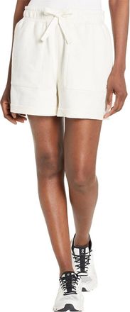 Sweaty Betty Revive Sweat Shorts Women Lily White Drawstring Waist FROG802
