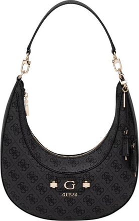 Guess Coleen Logo Small SA - Dames - Schoudertassen - Grijs - ONE Size - Tassen
