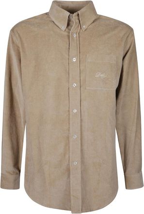 Dr&ocirc;le de Monsieur Hombre, Camisas, Beige, Talla: M