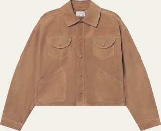 Frame Denim The Suede Utility Jacket