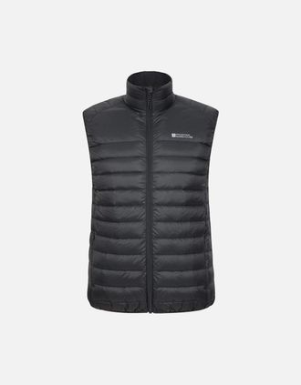 Mountain Warehouse Mens Mountain Warehouse Mens Featherweight II Gilet - Black - Size: Regular/34