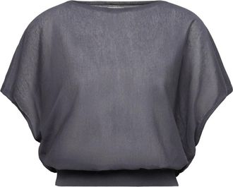 Drykorn Drykorn, Round-neck Knitwear, female, Gray, Size: XS Strick Top Gerlotta