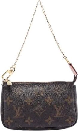 Louis Vuitton Pre-owned Mini Bags, female, Brown, Size: ONE SIZE Pre-owned The Mini Pochette Accessoires