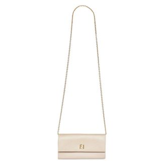 Fendi Tassen, Dames, Beige, ONE Size, Leer, Fendi Tassen