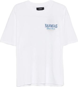 Nahmias Printed Crew-neck T-shirt