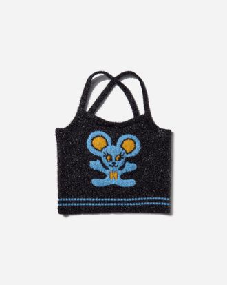 Hysteric Glamour Women s Mouse Jacquard Camisole Black