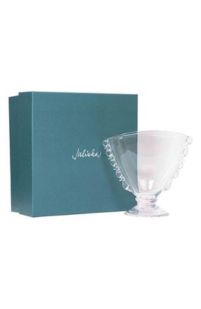 Juliska Harriet Glass Fan Vase in Clear at Nordstrom