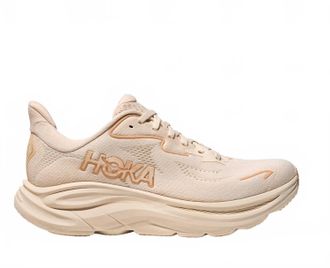 Hoka One One Womens Clifton 10 Shoes In Vanilla / Birch