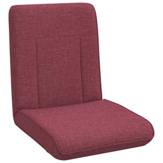 vidaXL Sill&oacute;n Ajustable Rojo Vino Tela Vidaxl