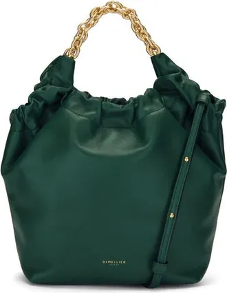 DeMellier Small Miami Leather Handbag in Forest Green at Nordstrom
