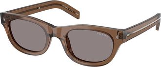 Prada PR C09S 28I03D Mens Sunglasses Brown Size 51