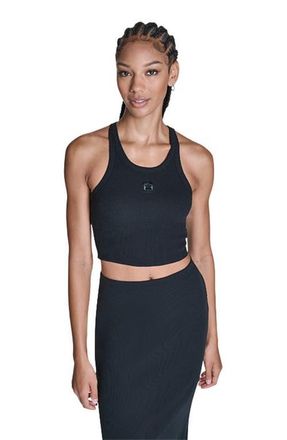 Converse Box Star Cropped Tank in Converse Black at Nordstrom, Size X-Small