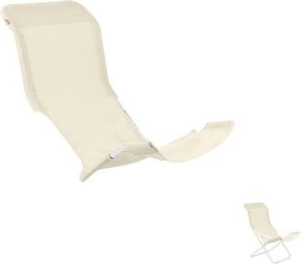 Fiam Funda De Repuesto Para Tumbona Fiam Fiesta Con Estructura De Acero Blanco 127bsjut