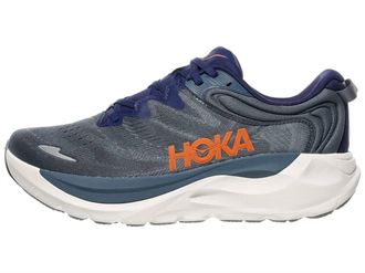Hoka One One Mens Gaviota 6 Running Shoes In Midnight Blue / Faded Navy