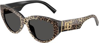 Dolce & Gabbana DG4514 316387 Womens Sunglasses Brown Size 55