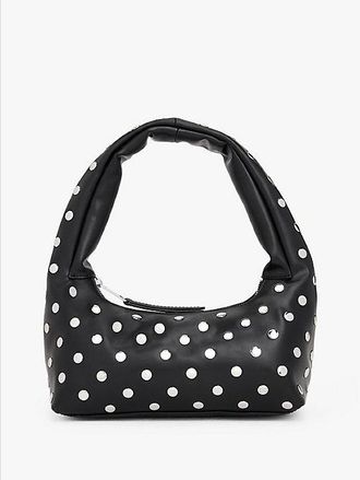 Tommy Hilfiger Bolso de hombro con tachuelas metalizadas