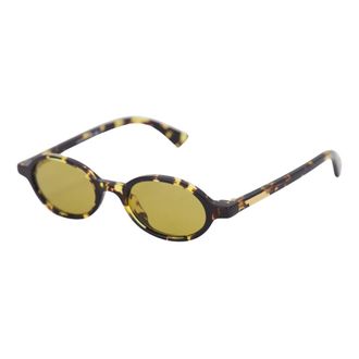Bottega Veneta Sunglasses, unisex, Brown, 47 MM, Stylish Oval Round Sunglasses in Tortoise
