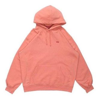 SUPREME Small Box Hooded Sweatshirt Pink SUP-SS21-603