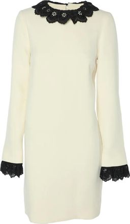 Victoria Beckham Abito in pizzo - Toni neutri