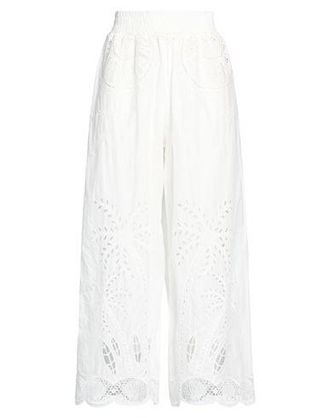 Farm Rio WHITE COCONUT RICHILIEU PANTS