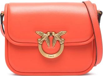 Pinko Borsa a spalla Love Box mini - Arancione