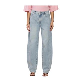 Catwalk Junkie Super Barrel Fit Jeans - Dames - Jeans - Blauw - Maat: W30