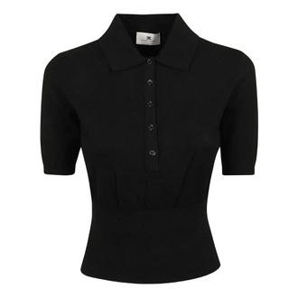 Elisabetta Franchi Maglia Tricot - Tops - Mujer - Negro - M