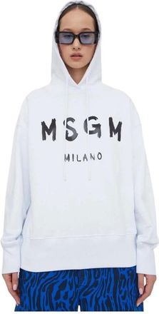 Msgm Msgm, Donna, Felpe, Bianco, M, new