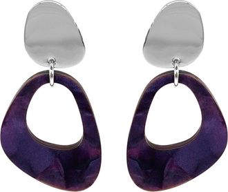 Toolally Pebble Drop Earrings in Amethyst Pearl at Nordstrom