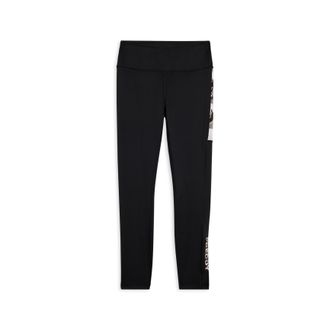 Freddy Leggings 7/8 vita alta in tessuto tecnico con banda floreale