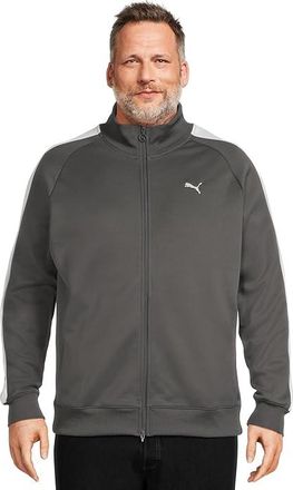 Puma T7 Always On Track Jacket Mens Jacket Dusky Gray : 2XL, Cotton/Polyester