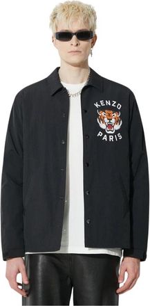 Kenzo Light Jassen - Heren - Zomerjassen - Zwart - L - Jassen