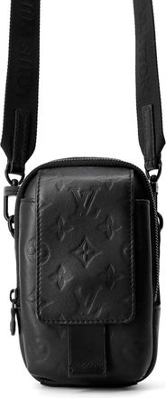 Louis Vuitton Monogram Shadow Black Noir Monogram Shadow Handbag Shoulder Bag (Pre-Owned)