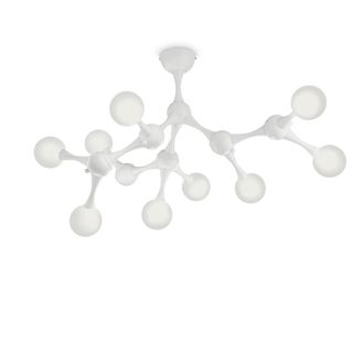 Ideal Lux Ideal Lux - Lampada Da Soffitto Nodino Pl9 Bianco