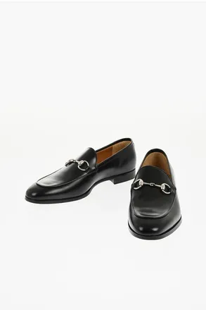 GUCCI モカシン　MOCASSINO PELLE SUOLA CUOLO Gucci Mocassino Pelle Mors. Met. Suola Cuoio Vit.