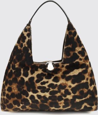 Marni Animal Print Pony Hair Flared Mini Handbag