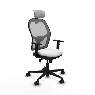 Piqueras y Crespo Silla De Oficina Con Cabecero Piqueras Y Crespo 1d036n2 Blanco