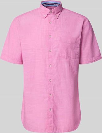 Christian Berg Regular Fit Freizeithemd mit Button-Down-Kragen in Pink, Gr&ouml;&szlig;e 3XL